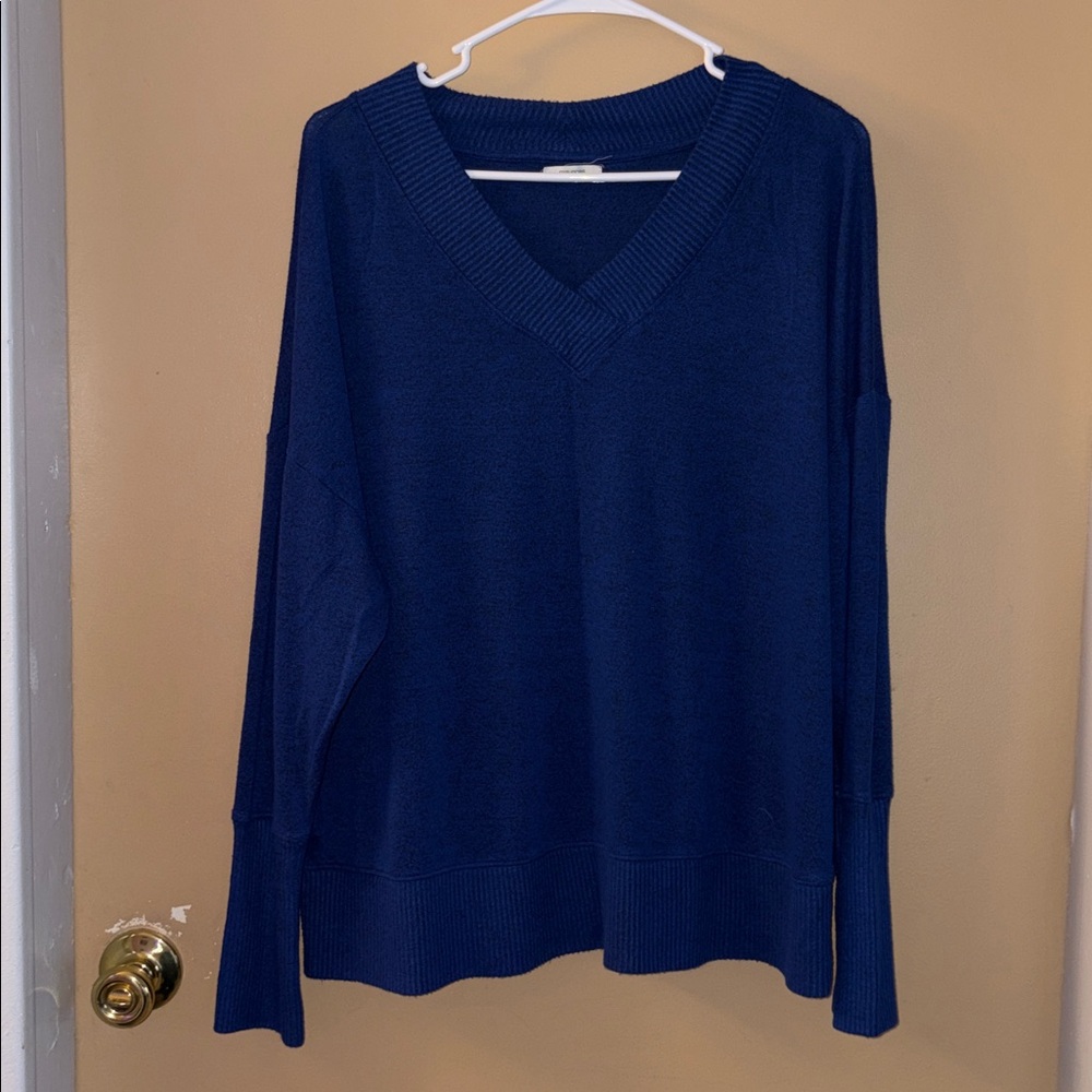 Maurices Deep Blue Knit Top